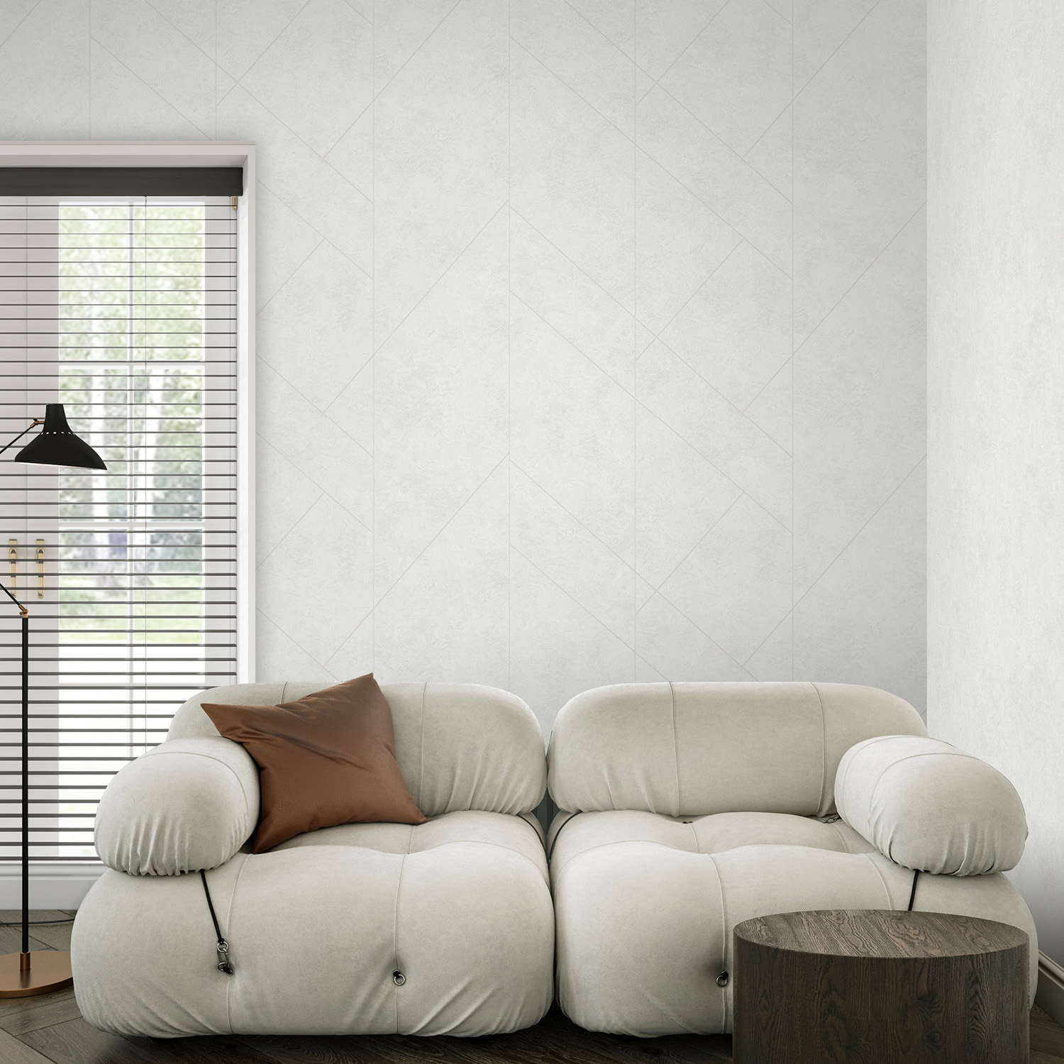 Обои флиз. "Эрисманн" Profi Deco Maison фон (беж.) 60846-02 10.05х1.06м *6