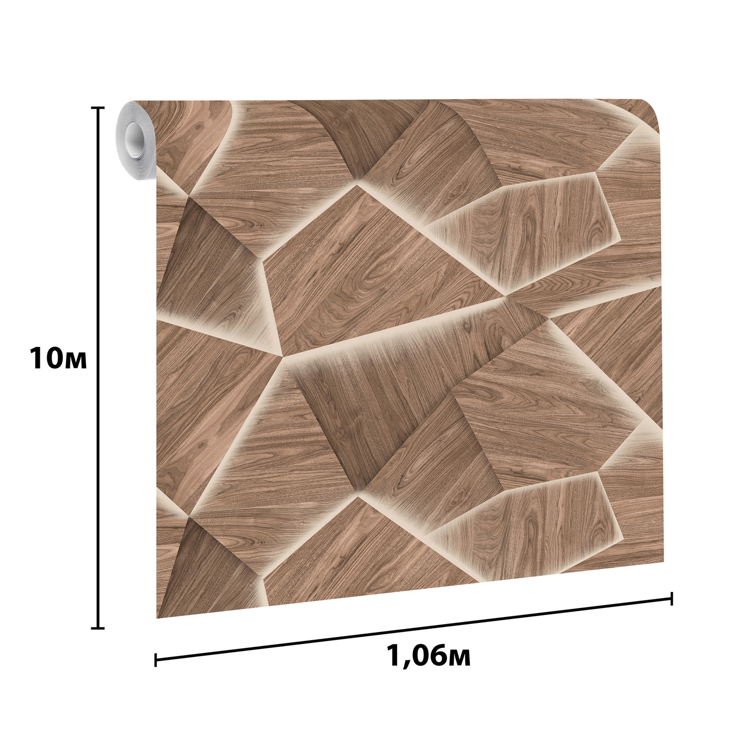 яяяОбои  флиз Victoria Stenova Woody 286688 1.06*10м *6