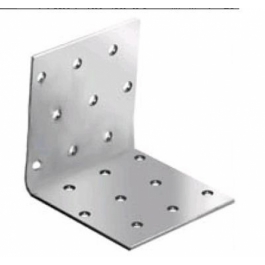 Уголок крепежный 80х80х60 мм ТехноСервис KUR, равносторонний