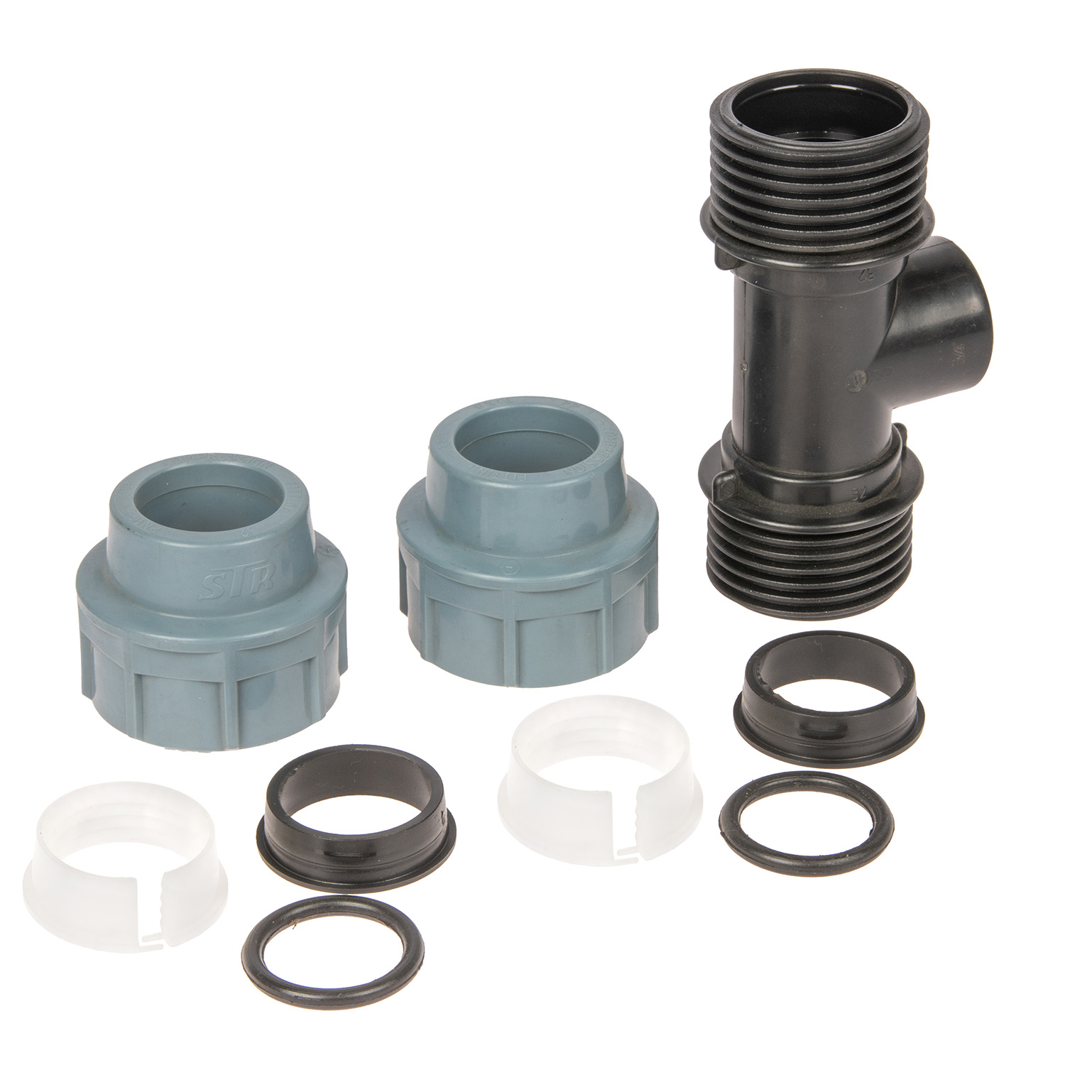 Тройник ПНД компрессия Ø 32х3/4"х32 внутр. резьба *1/25