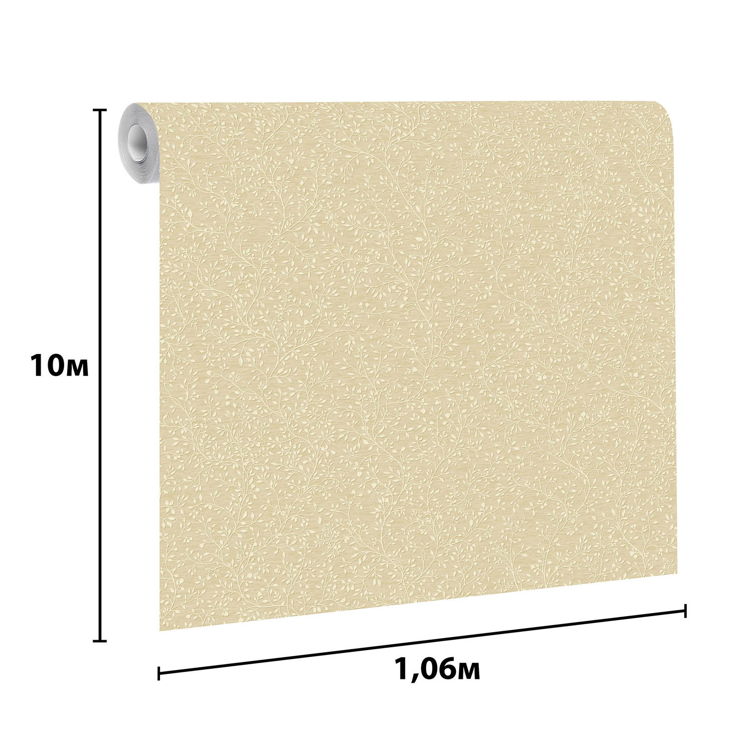 Обои флиз Elysium Коттон (беж.) E26416 1,06*10м *1/4