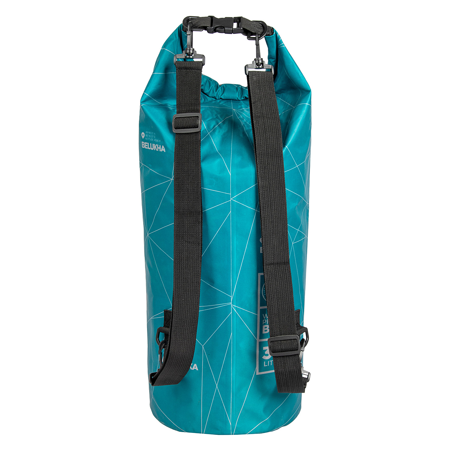 Гермомешок 30л 27х60см Бирюзовый (BCG-110) Barouge *1/50