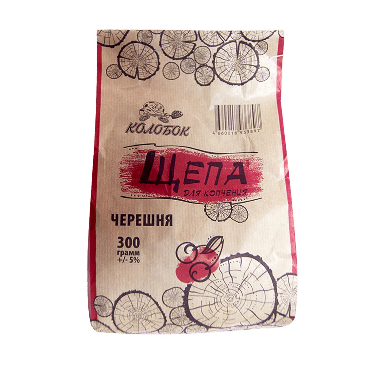 Щепа для копчения «Черешня» Колобок, 300 г Щепа для копчения «Черешня» Колобок, 300 г