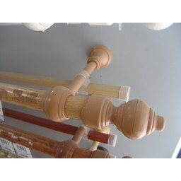 Карниз круглый d28мм Светлый дуб + U-шина 2,0 Магеллан *5