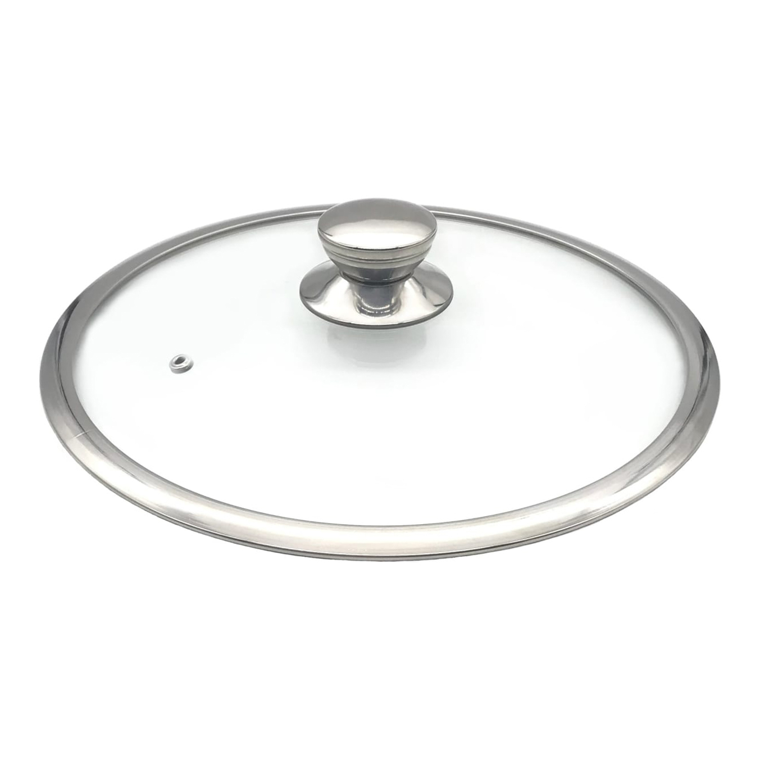 Крышка д/сковороды, кастрюли Стекл. с шир.нерж.ободом,с пароотв. d24см Нерж.р. KC-T24110/N Jarko*1/7 Крышка д/сковороды, кастрюли Стекл. с шир.нерж.ободом,с пароотв. d24см Нерж.р. KC-T24110/N Jarko*1/7