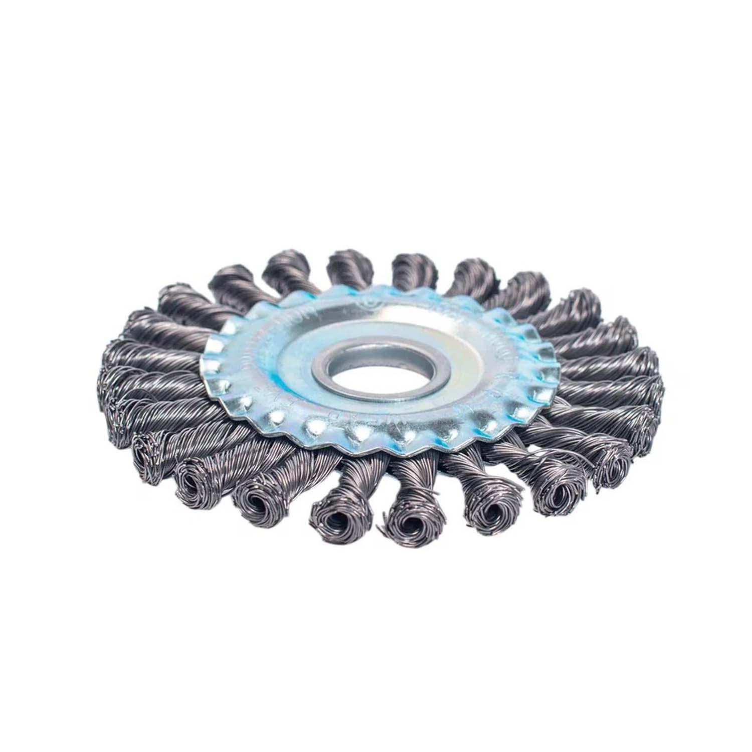 Щетка для УШМ плоская крученая 125мм VIRA арт.575125 *1