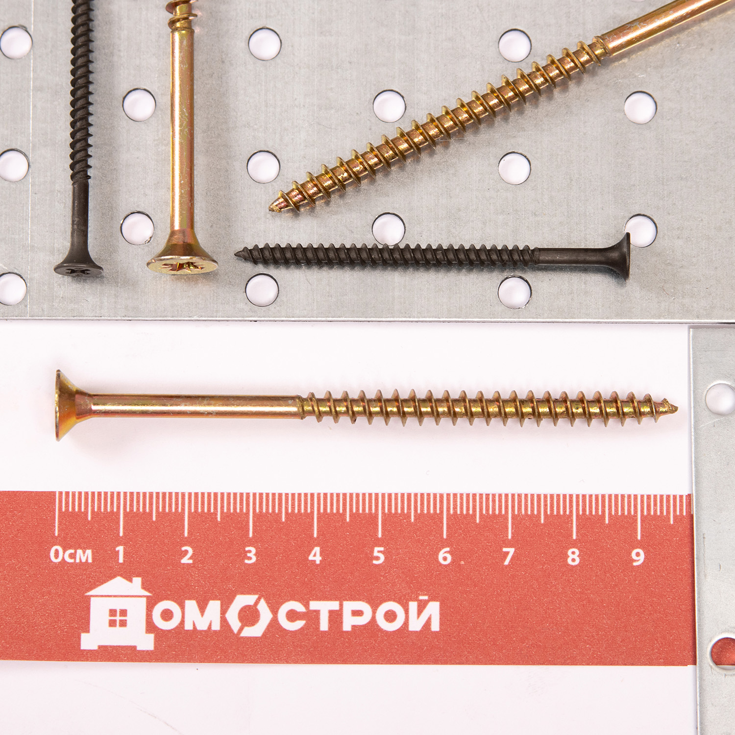 Шурупы жёлтые BROZEX пакет 6*100 (10шт) *10/100 Шурупы жёлтые BROZEX пакет 6*100 (10шт) *10/100