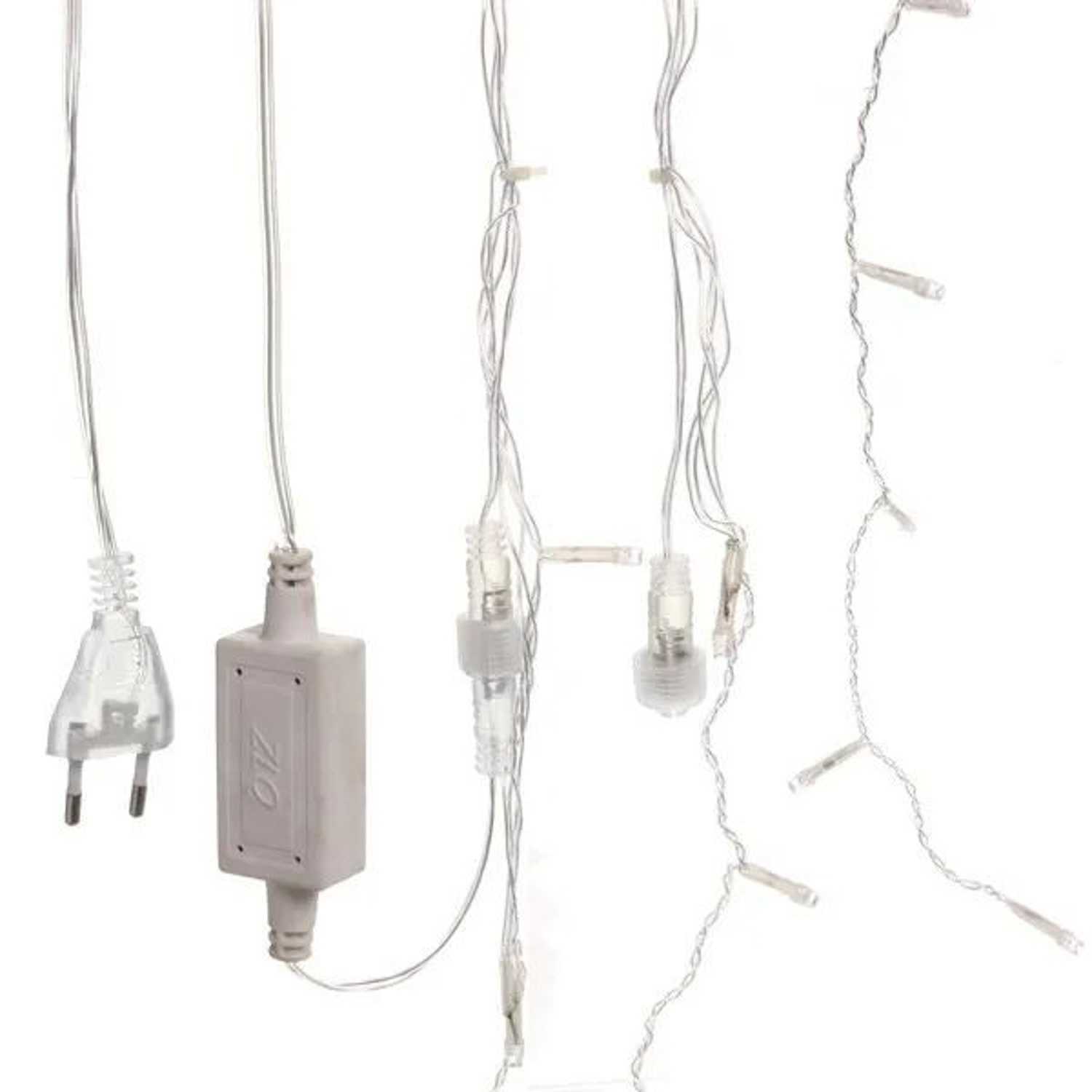 Гирлянда для улицы ЗАНАВЕС "Мерцание" ш2.0* в6.0 м 960 ламп LED, проз.пров,1 реж.,IP-54, Белый *1/20