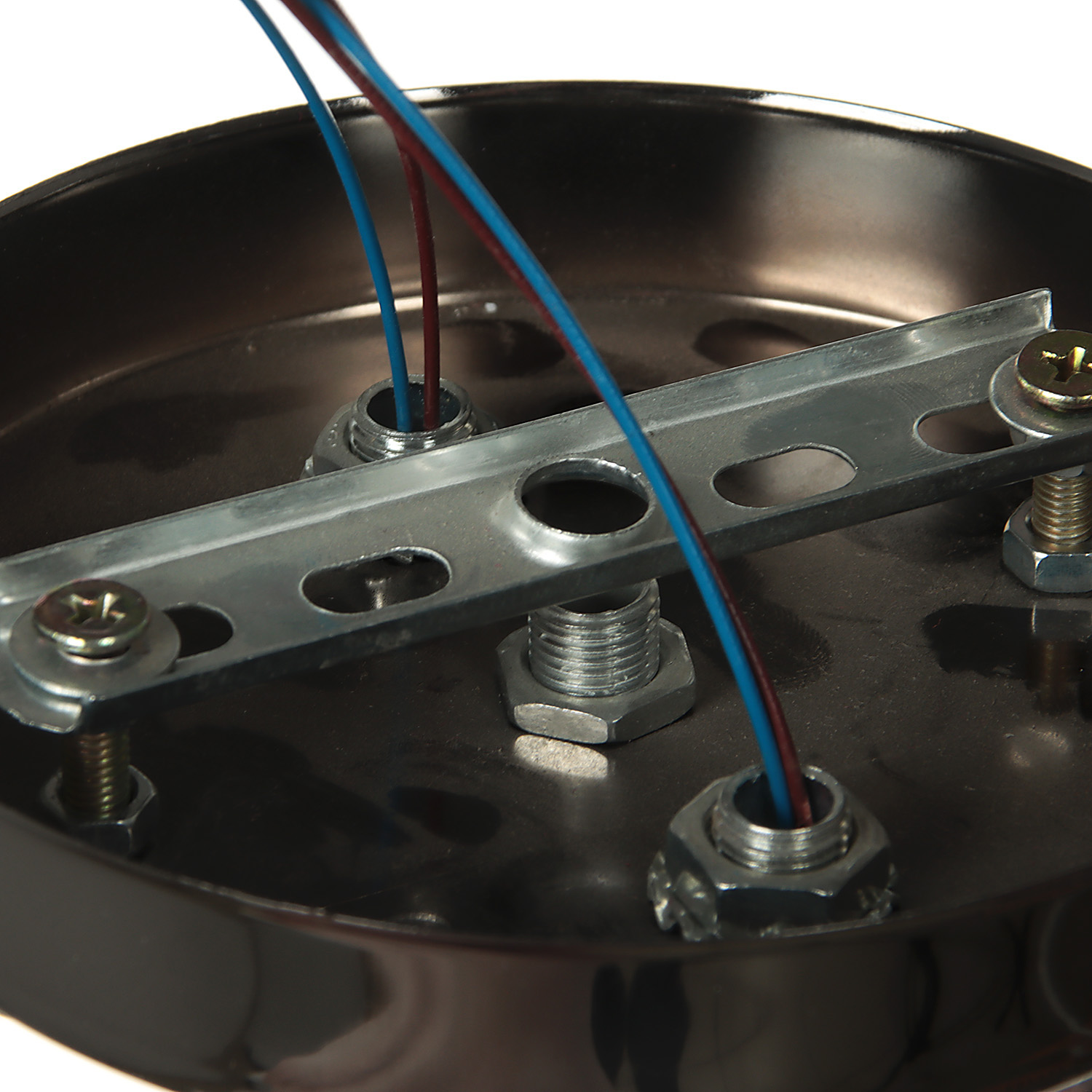 Люстра Verner Lighting А2455/2, 40 Вт, Е27, 2 лампы, черный/хром