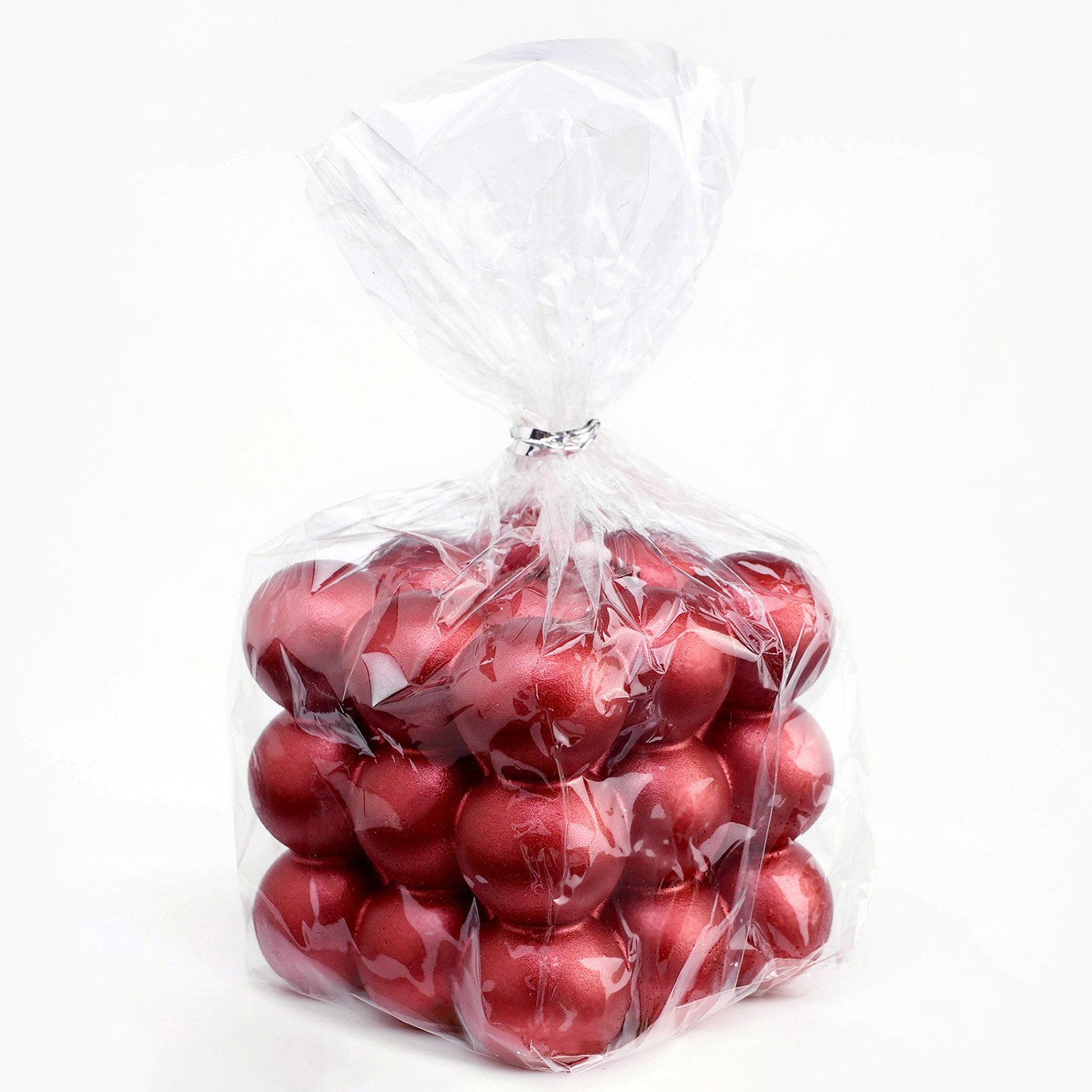 Свеча фигурная "Баблс" большой куб, 5х5х5 см, красный 9531694