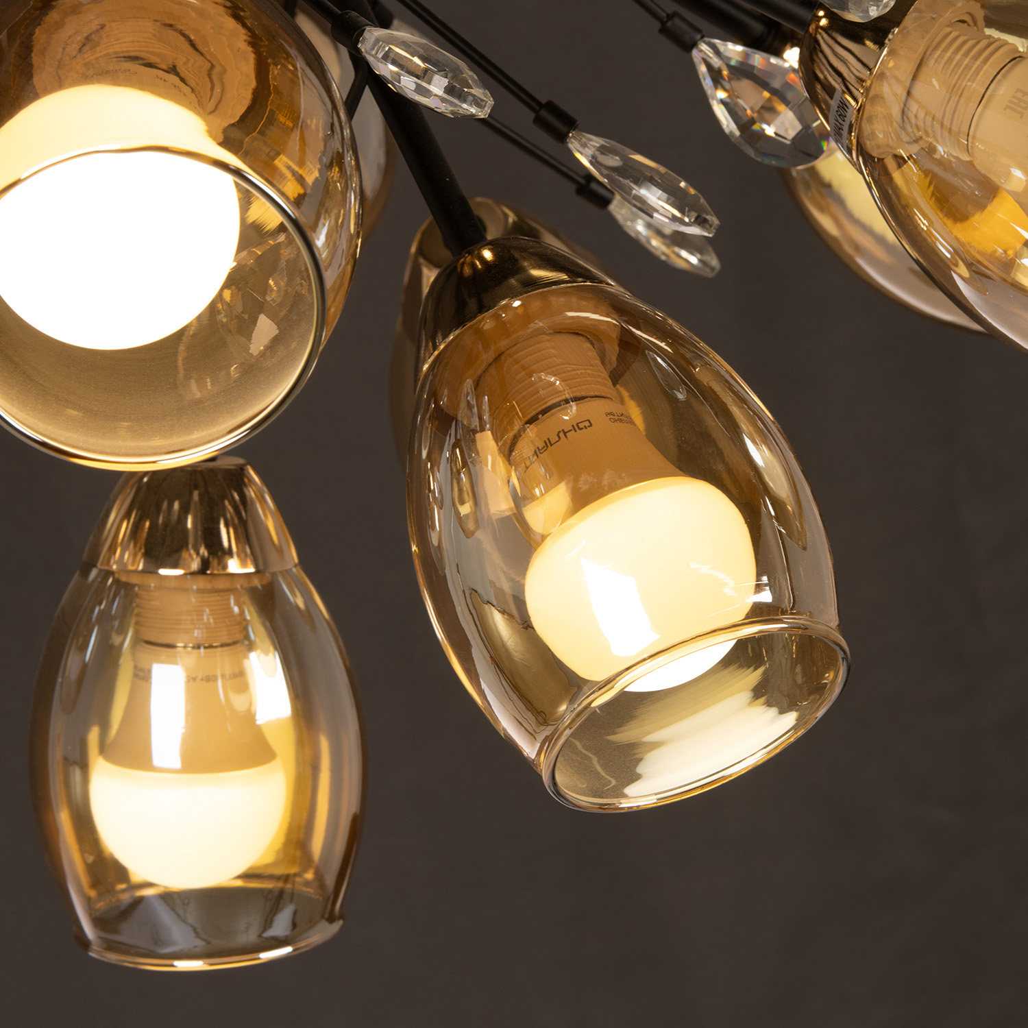 Люстра IL1284-10CPA-29 BK GD Е27 S=60м2  *1/12