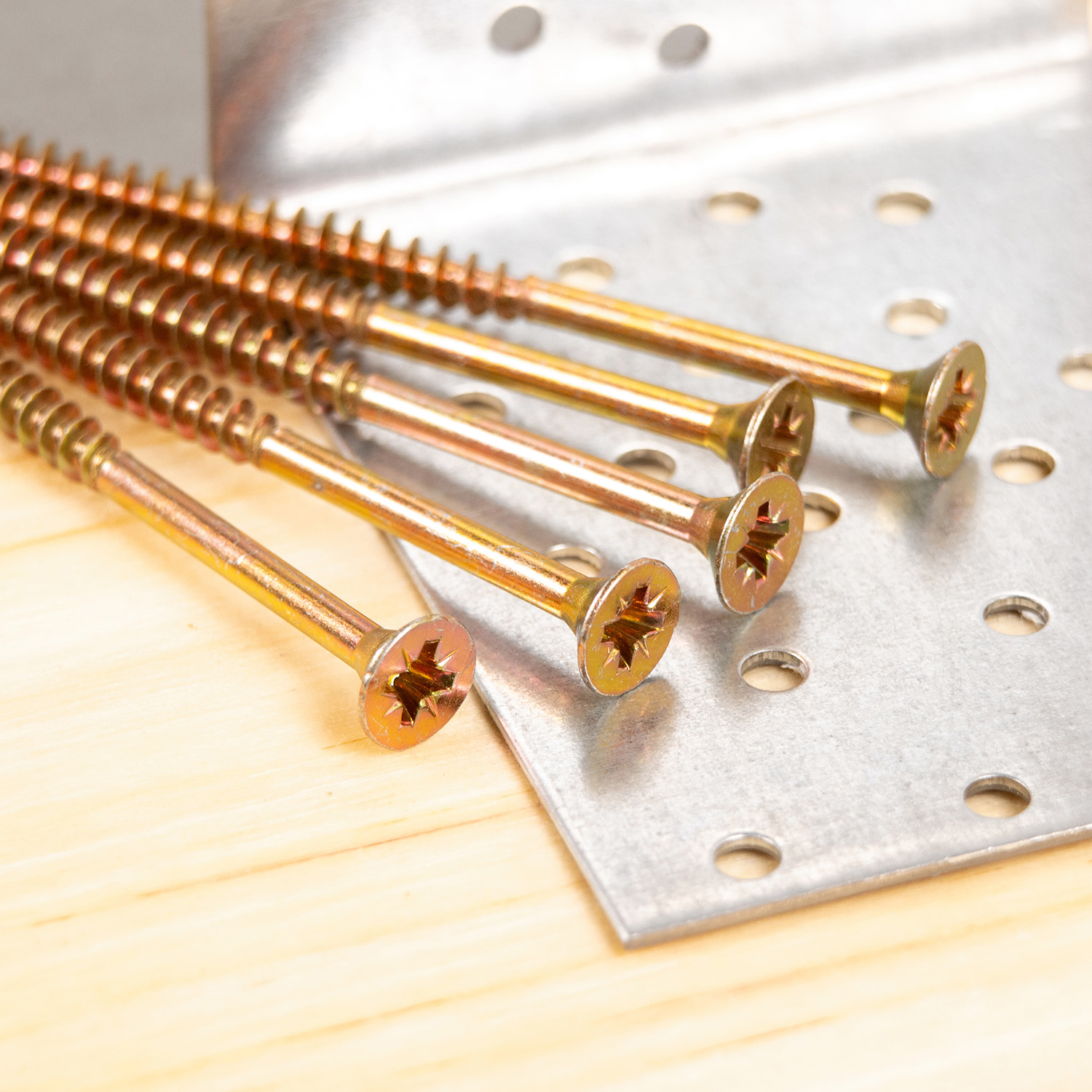 Шурупы жёлтые BROZEX пакет 6*100 (10шт) *10/100 Шурупы жёлтые BROZEX пакет 6*100 (10шт) *10/100