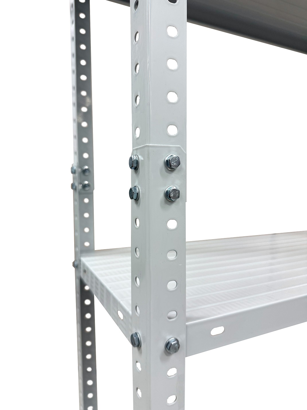 Стеллаж металл. "Steller" выс.1,45м, шир.0,7м, гл.0,3м, 4полки (мах нагр.на полку 100кг), Серый *1