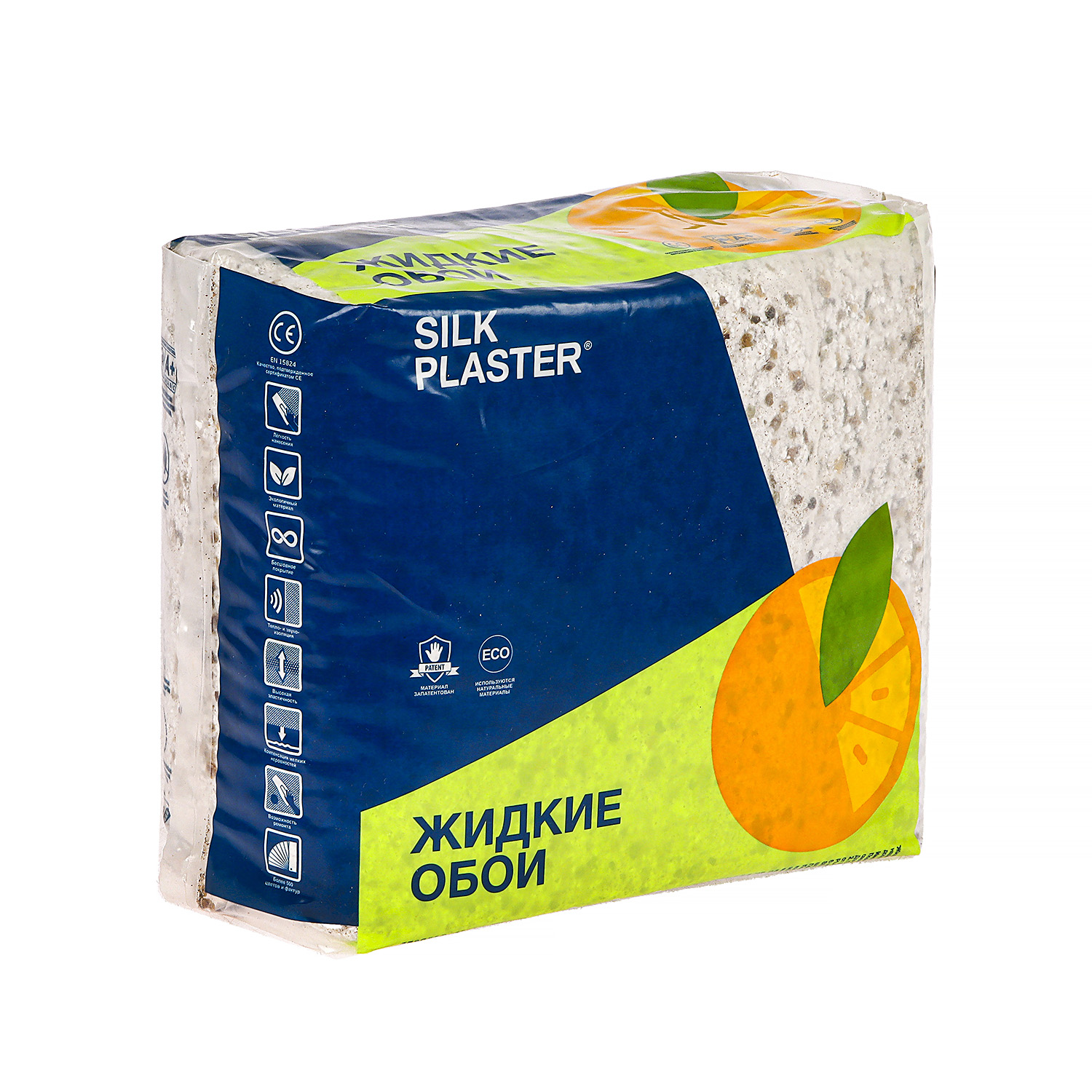 Обои жидкие Silk Plaster Санд-143, серый Обои жидкие Silk Plaster Санд-143, серый