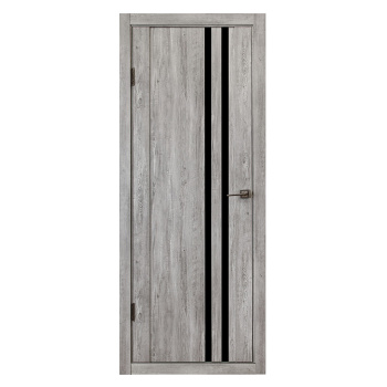 Дверное полотно глухое 2000х800х40 мм BROZEX-WOOD Estetica 303, санторини серый