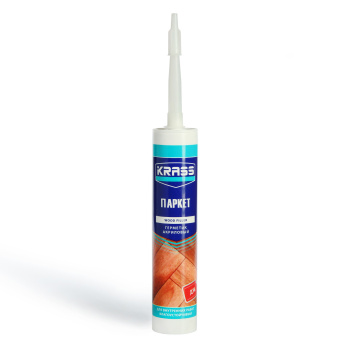 Герметик для древесины и паркета 300 мл KRASS, акриловый, дуб