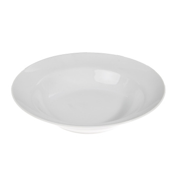 Тарелка фарфор. глубокая 240мм Идиллия Белая без рисунка 500мл 4С0167Ф34 (Добруш) *12