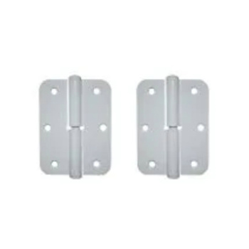 Петля полимер.ПН-85 белая правая (комплект 2 шт+саморезы) ДомоСтрой *1/90 Петля полимер.ПН-85 белая правая (комплект 2 шт+саморезы) ДомоСтрой *1/90