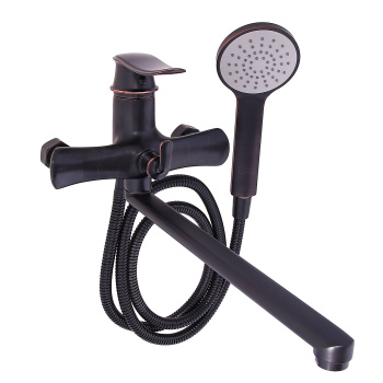 Смеситель для ванны "Potato" P22139HG длинный излив (черная бронза) *1/10 Смеситель для ванны "Potato" P22139HG длинный излив (черная бронза) *1/10