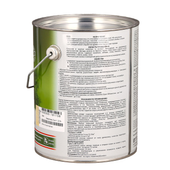 Защитно-декоративное покрытие 2.7 л для древесины АКВАТЕКС 2 в 1, алкидное, бесцветный