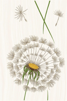 Плитка декоративная Vinchi Одуванчик 1, 200х300х7 мм