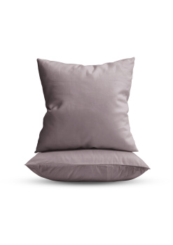 Наволочка поплин 2шт 70/70см Niteva 19830 мокко *1/33