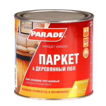 Лак алкидно-уретановый PARADE L-10, 0.75 л, паркетный, матовый
