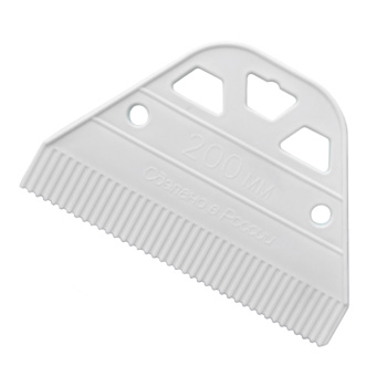 Шпатель д/клея,ПВХ покрытия, 200мм пластик. (арт.316-5200) *1/60