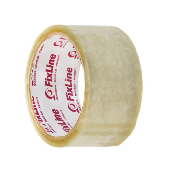 Лента клейкая прозрачная 48мм х 35м "FixLine" *6/36