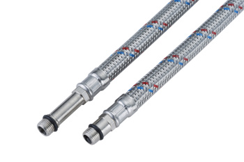 Шланг соединительный к смесителю СТМ CWFHS040, 40 см, стальная гайка