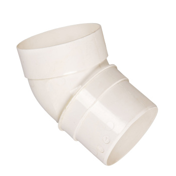 Колено трубы 80 мм Docke Standard, 45°, белый