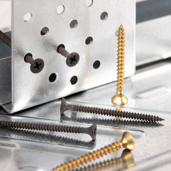 Саморезы по металлу BROZEX пакет 3,5*55 частая резьба (20шт) *10/100