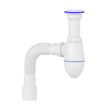 Сифон бутылочный 1 1/2"*40 с гибкой трубой 40x40/50 В120 Unicorn (аналог ИЦ86) *1/40