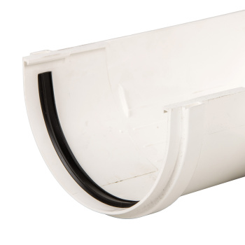 Угол желоба 90° Docke Standard, 120 мм, белый