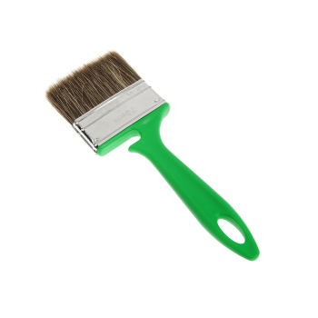 Кисть "Работы по дереву" 70*12 зел.пласт.ручка (Акор) *10/100