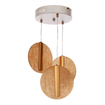 Люстра S2114/3 WT LED 3000К-6500К (h=800, d=280) б/пульта  VERNER LIGHTING *1