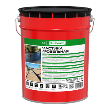 Мастика битумная 21.5 л Profimast, гидроизоляционная