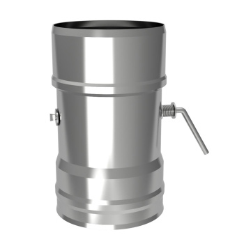 Шибер d.115, 0,8мм нержавейка AISI430 GS *1/20