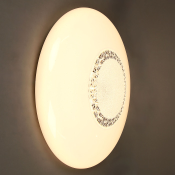 Светильник светодиодный акриловый 600мм 120W 8285/60W*2 LED 3 реж пульт S=30м2 VERNER LIGHTING