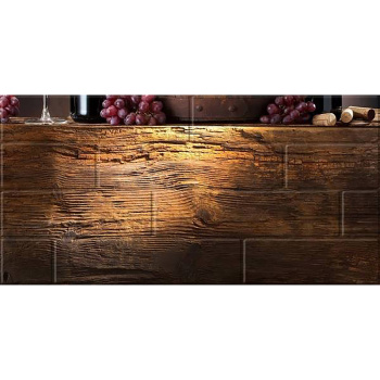 Панно из плитки Belani Брик 4, 300х600 мм, кремовый, 1 плитка