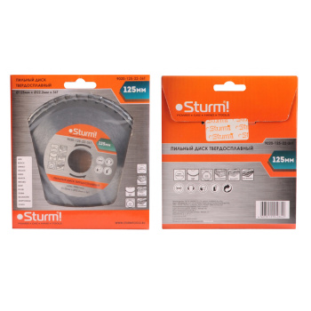 Диск пильный 125*22,2мм 36 зубьев по дереву (9020-125-22-36Т) Sturm *1/25/100 Диск пильный 125*22,2мм 36 зубьев по дереву (9020-125-22-36Т) Sturm *1/25/100