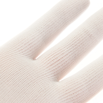 Перчатки рабочие полиэстер, белые, р-р 8(М) PR-BP011 "Fiberon" *10/300