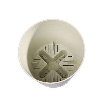 Кашпо пластм. "Le Parterre" 0,7л d верха 110мм h110мм с поддоном Кремовый 202-6 (Tek.A.Tek)*1/40