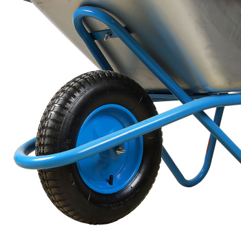 Тачка строительная одноколесная, 180 кг, 100 л Тачка строительная одноколесная, 180 кг, 100 л