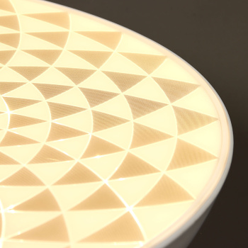 Светильник светодиодный акриловый 600мм 96W 8316/48W*2 white 3 реж. *1*