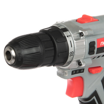 Дрель-шуруповерт 14,4В 2скор.0-400/0-1200об/мин 35Нм 2,2Ач 1ч 2аккум LI-ION ДА-14/2 Ли ПОБЕДА