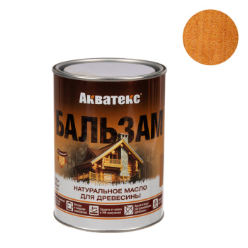 Акватекс-бальзам (натуральное масло д/древесины) лиственница 0,75 л *1/6/576