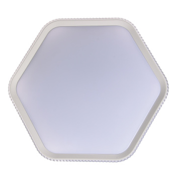 Светильник светодиодный акриловый 420мм 60W 9029 30W*2 white 3 реж., с пультом S=22м2 VERNER LIGHTI