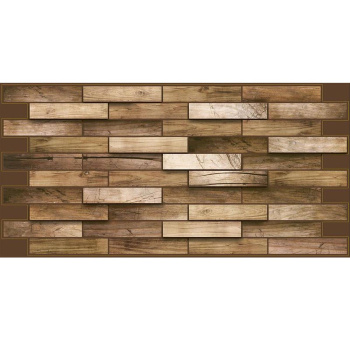 Панель ПВХ 980х480 мм GRACE, дерево орех, 0.47 м²