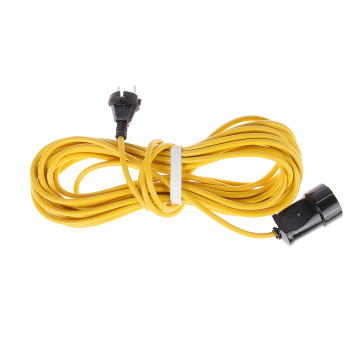 Удлинитель 1 розетка 10м б/з ШНУР 10А мощ.нагр 1300Вт Союз 481S-4101   *1/24